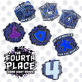 "How I Roll" Enamel 2-Pin Set