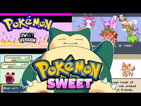 Pokemon Sweet Version GBA ROM Hack Video Game Custom Gameboy Advance