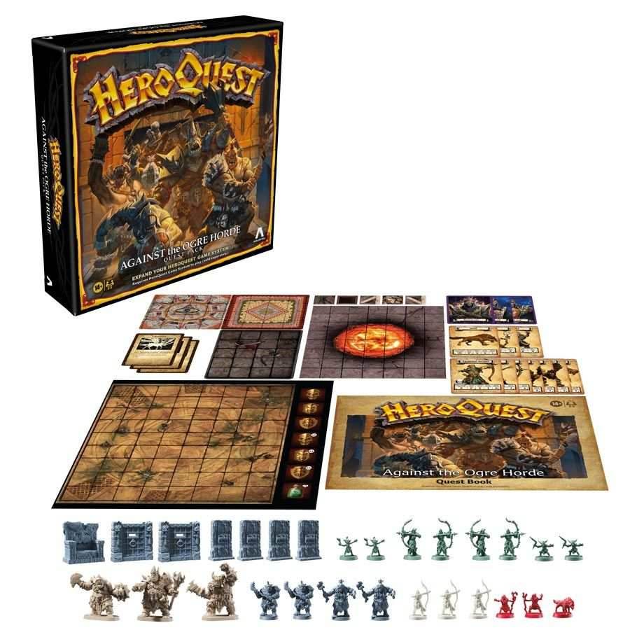 HeroQuest: Against the Ogre Horde - Quest Pack - 