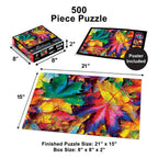 Brilliance - Fall Frenzy 500 Piece Jigsaw Puzzle