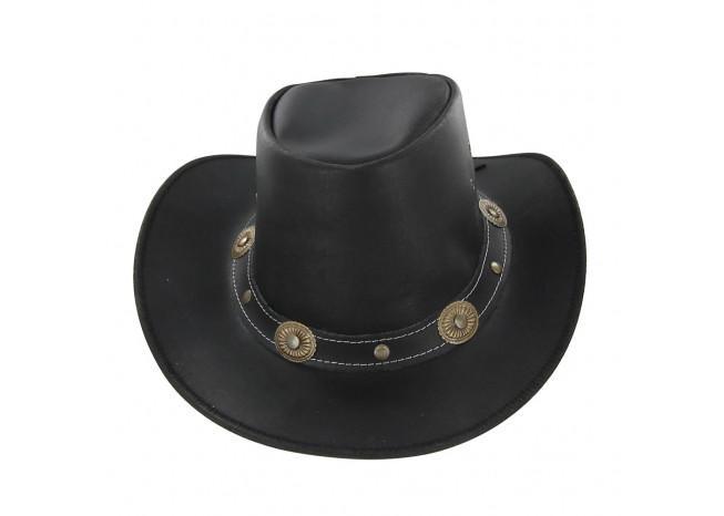 Leather Mustang Runner Outdoor Hat-2