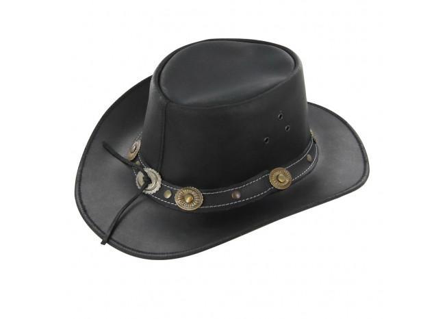 Outdoor Leather American Stockyard Hat-0