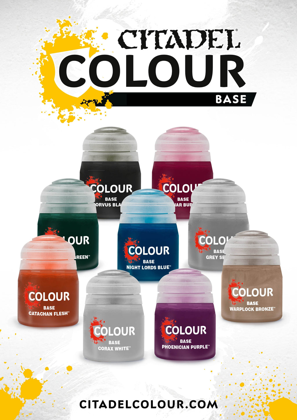 Citadel Base Paint (12ml) - Abaddon Black