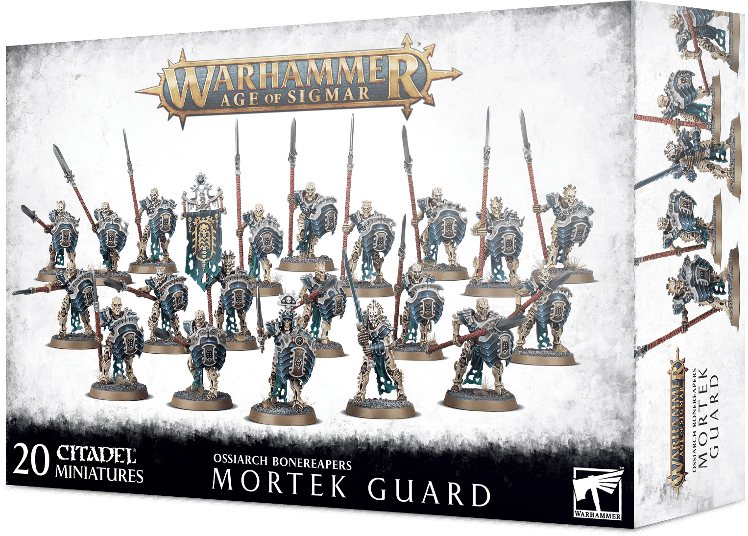 Age of Sigmar: Mortek Guard - Ossiarch Bonereapers Unit - 