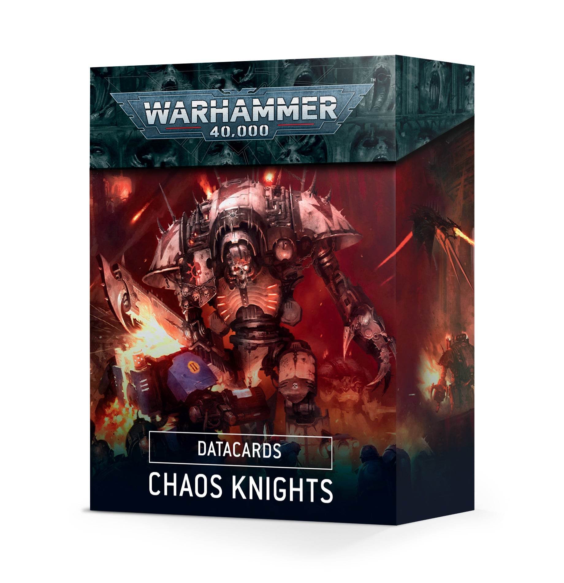 Warhammer 40k Datacards: Chaos Knights - 