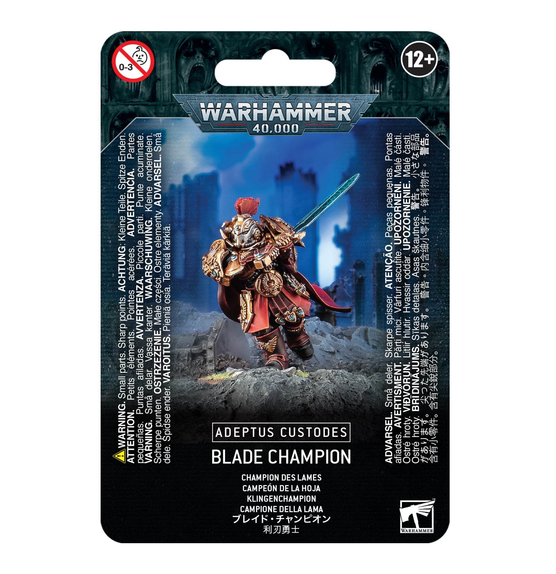 Warhammer 40k - Adeptus Custodes: Blade Champion - 