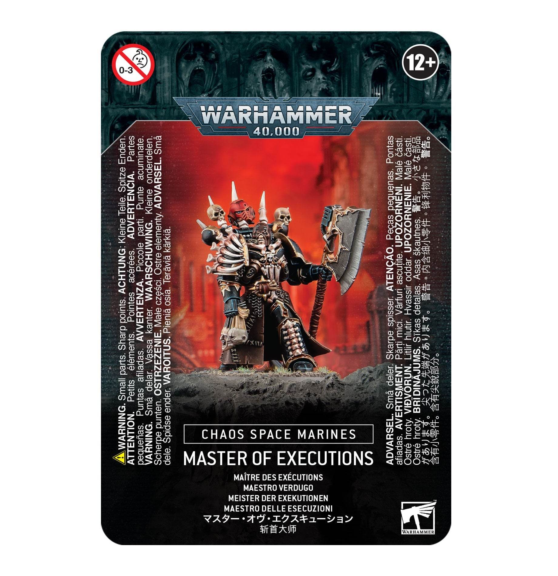 Warhammer 40k Chaos Space Marines: Master of Executions - 