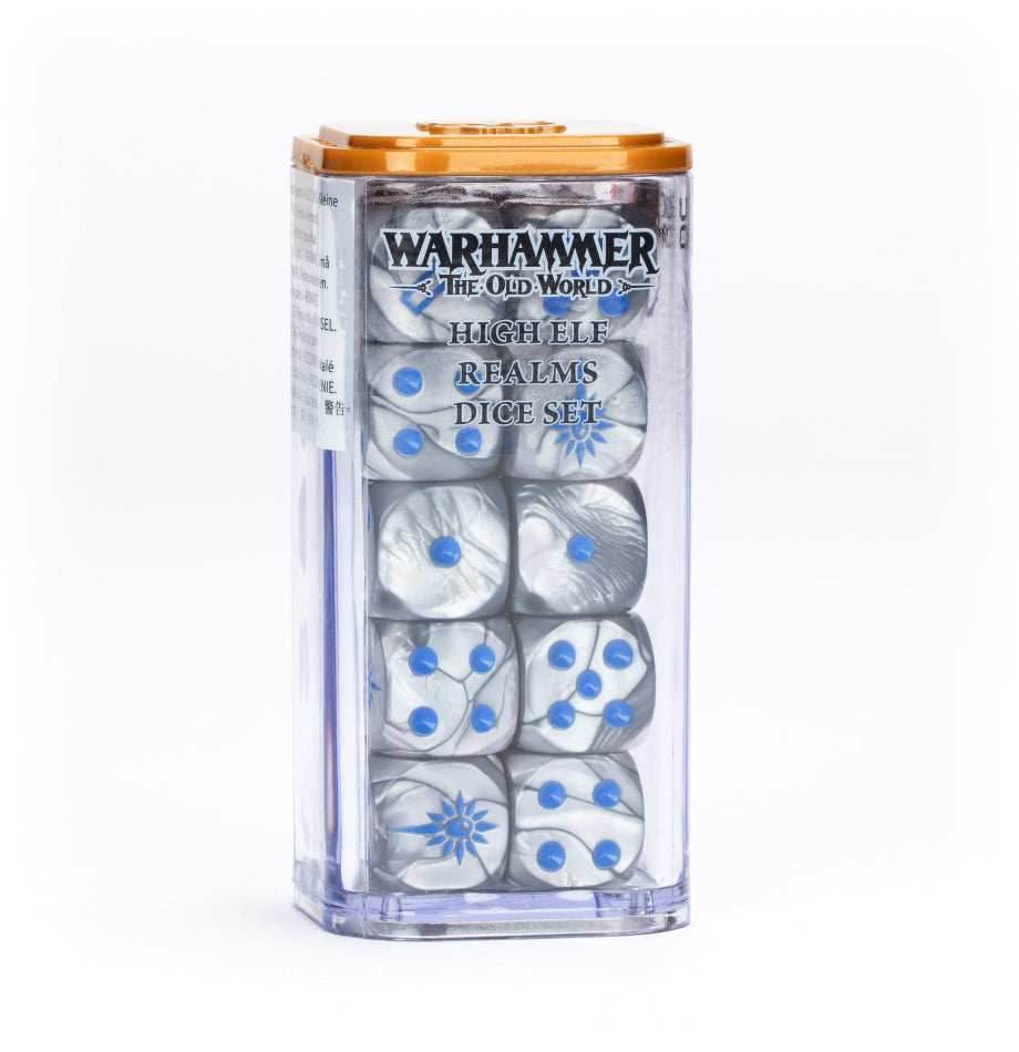 Warhammer: The Old World - High Elf Realms Dice Set - 