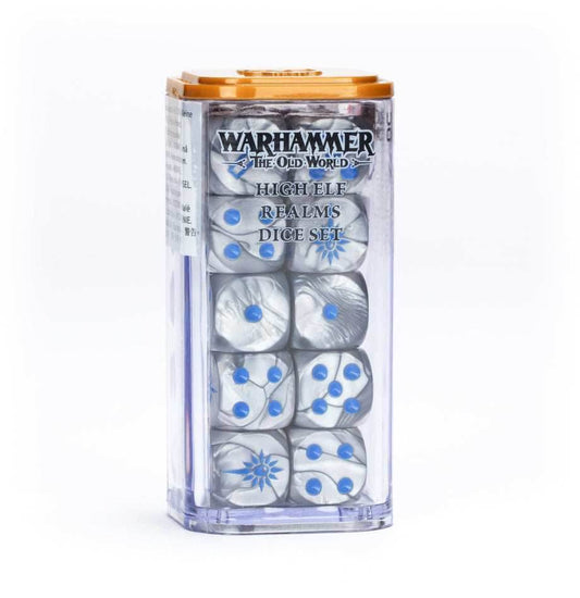 Warhammer: The Old World - High Elf Realms Dice Set - 