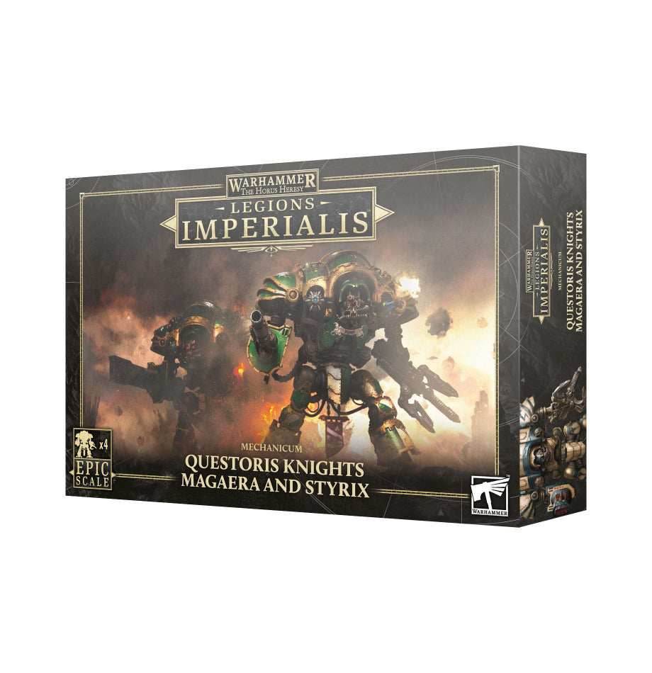 Warhammer Legions Imperialis: Mechanicum Knights Magaera & Styrix - 