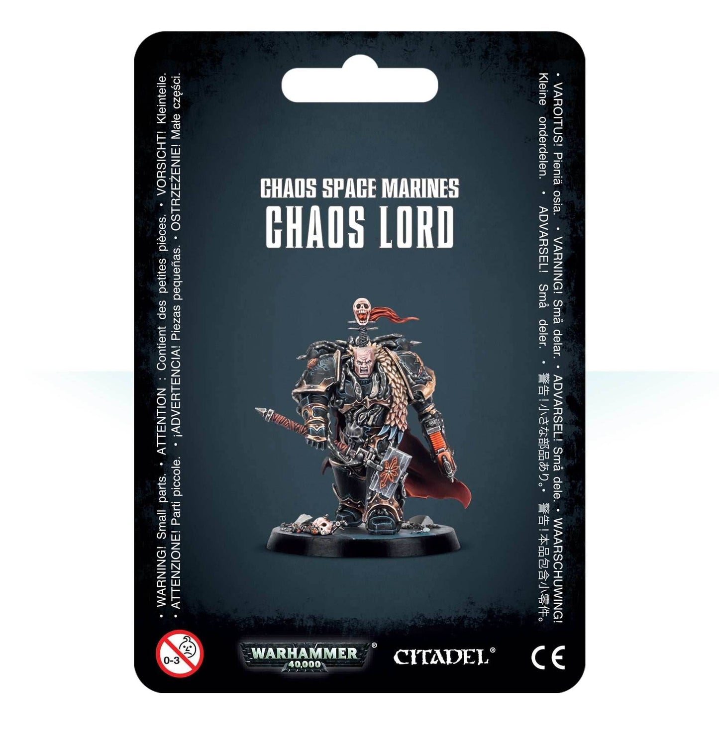 Warhammer 40K: Chaos Space Marines - Chaos Lord in Terminator Armour - 