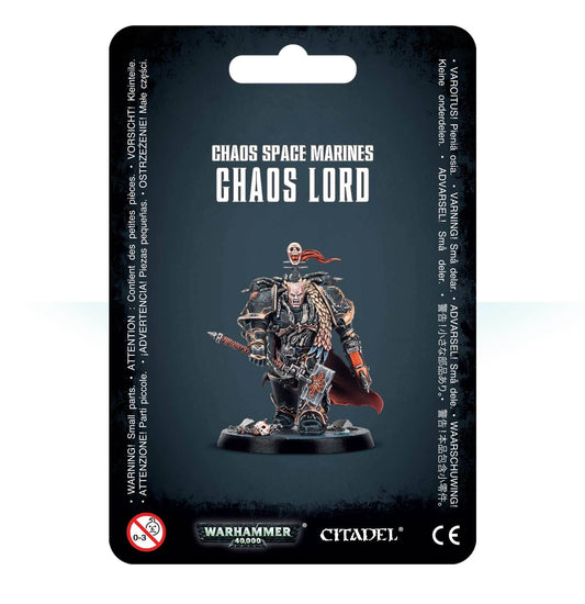 Warhammer 40K: Chaos Space Marines - Chaos Lord in Terminator Armour - 