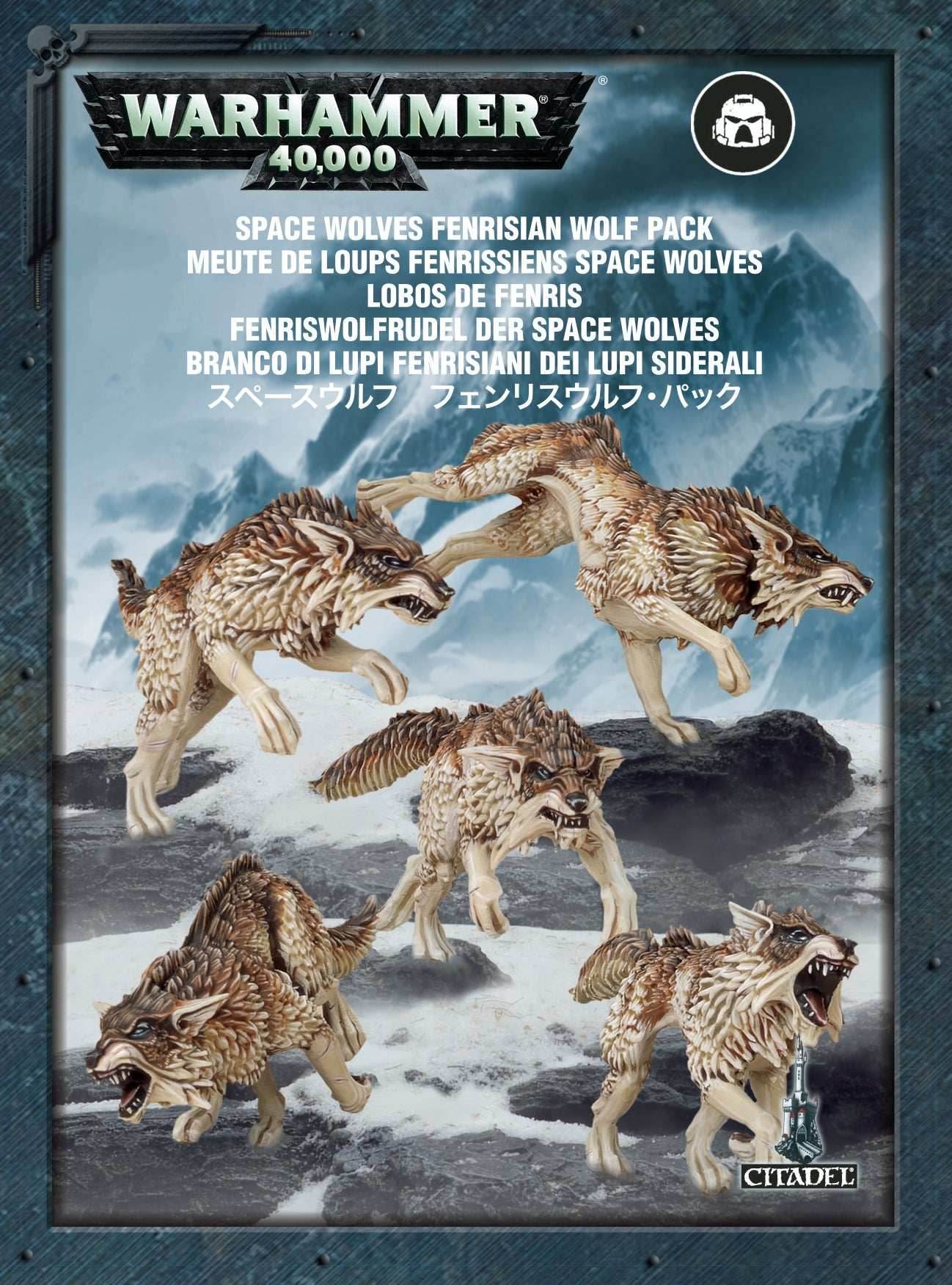 Warhammer 40K: Space Wolves - Fenrisian Wolves - 