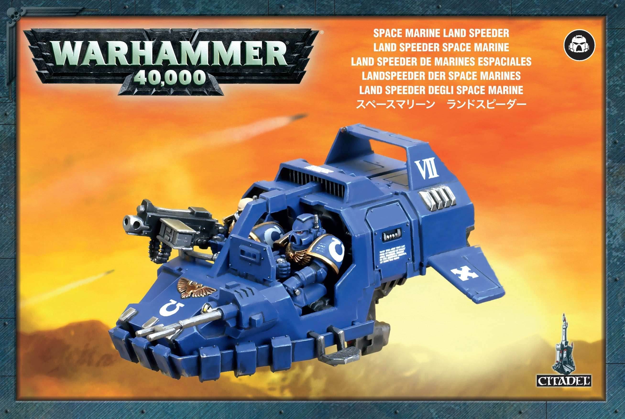 Warhammer 40K: Space Marines - Land Speeder - 