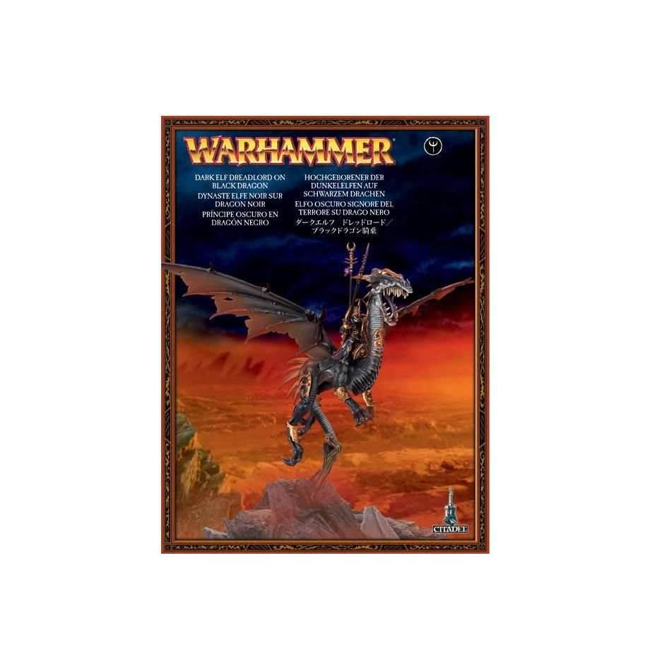 Warhammer: Cities of Sigmar - Dreadlord on Black Dragon/Sorceress on Black Dragon - 