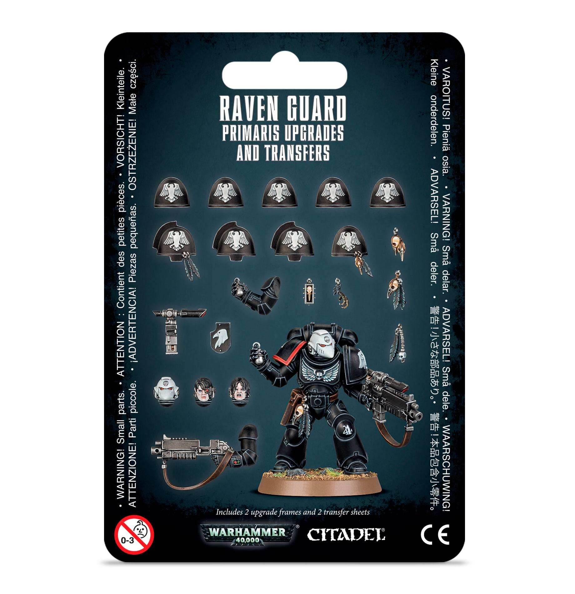 Warhammer 40K: Raven Guard - Primaris Upgrades and Transfers - 