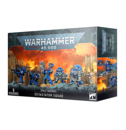 Warhammer 40K: Space Marines - Devastator Squad - 
