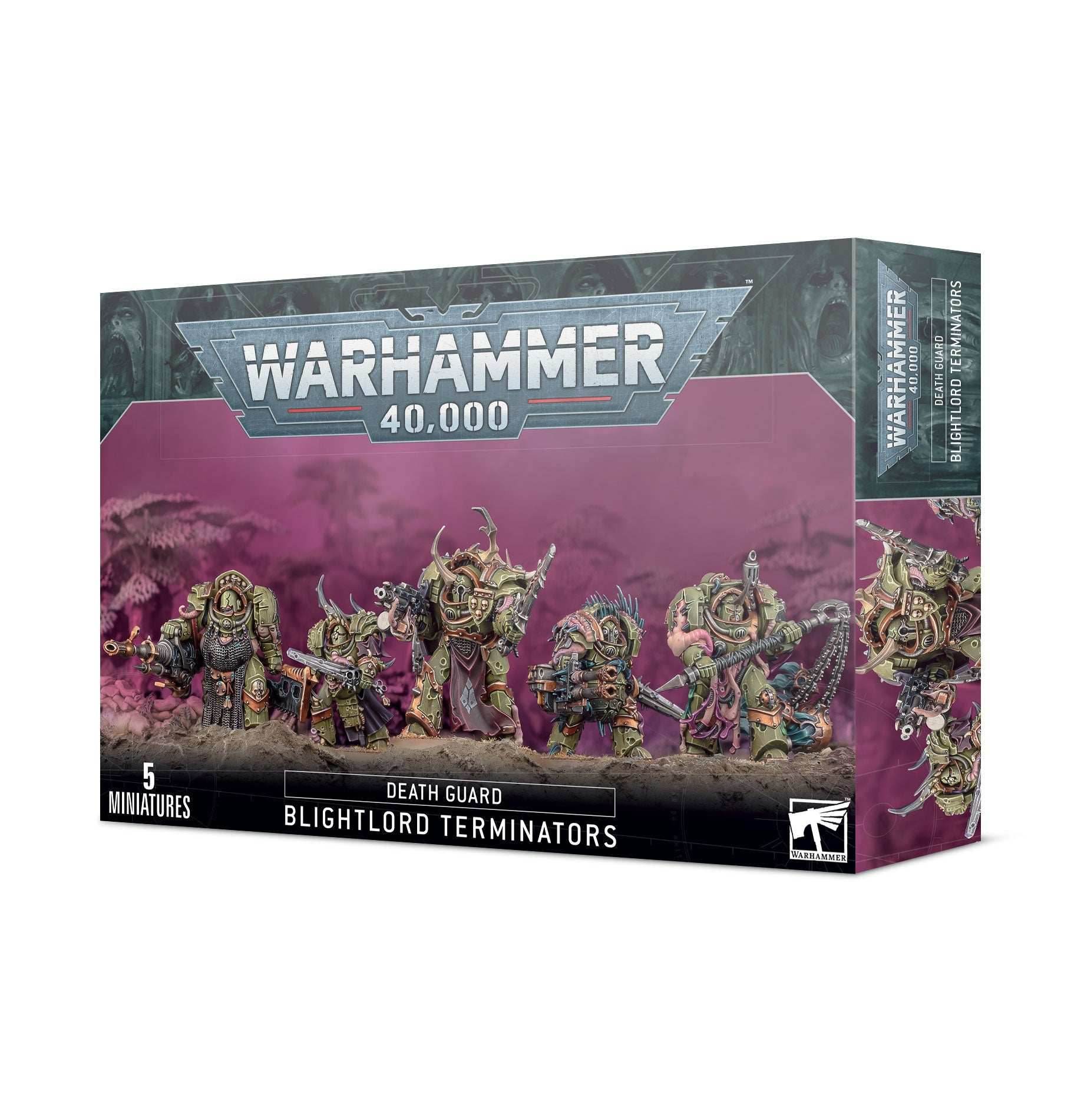 Warhammer 40K: Death Guard - Blightlord Terminators - 