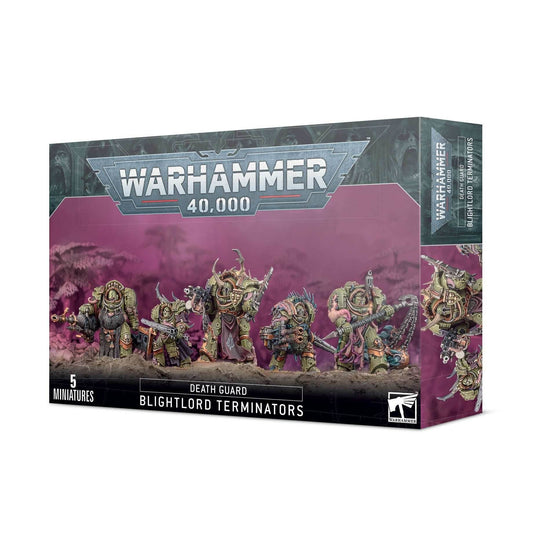 Warhammer 40K: Death Guard - Blightlord Terminators - 