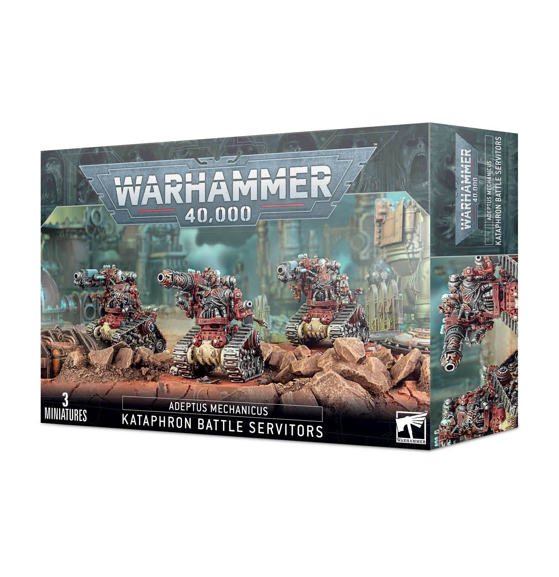 Warhammer 40K: Adeptus Mechanicus - Kataphron Battle Servitors - 
