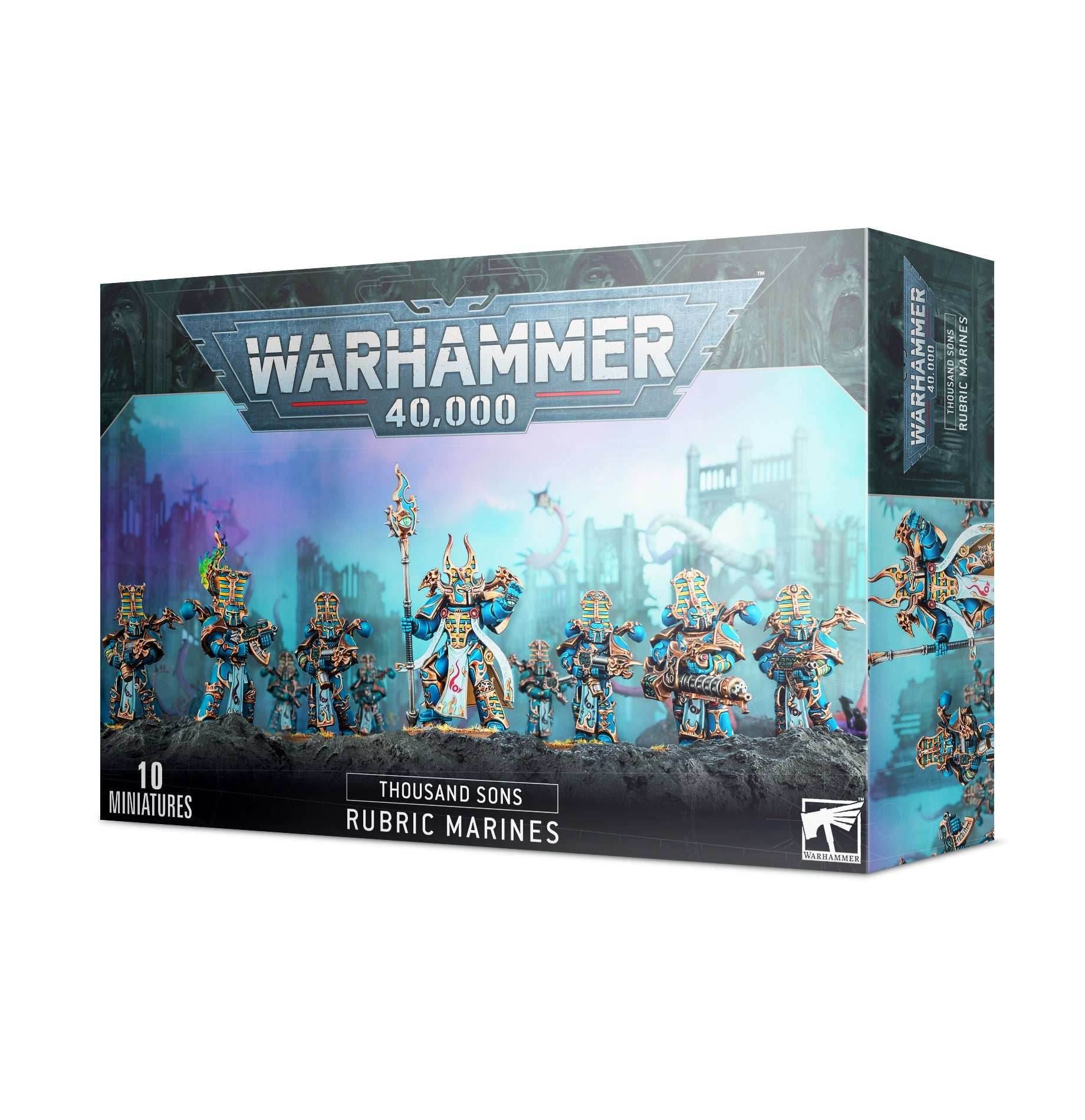 Warhammer 40K: Thousand Sons - Rubric Marines - 