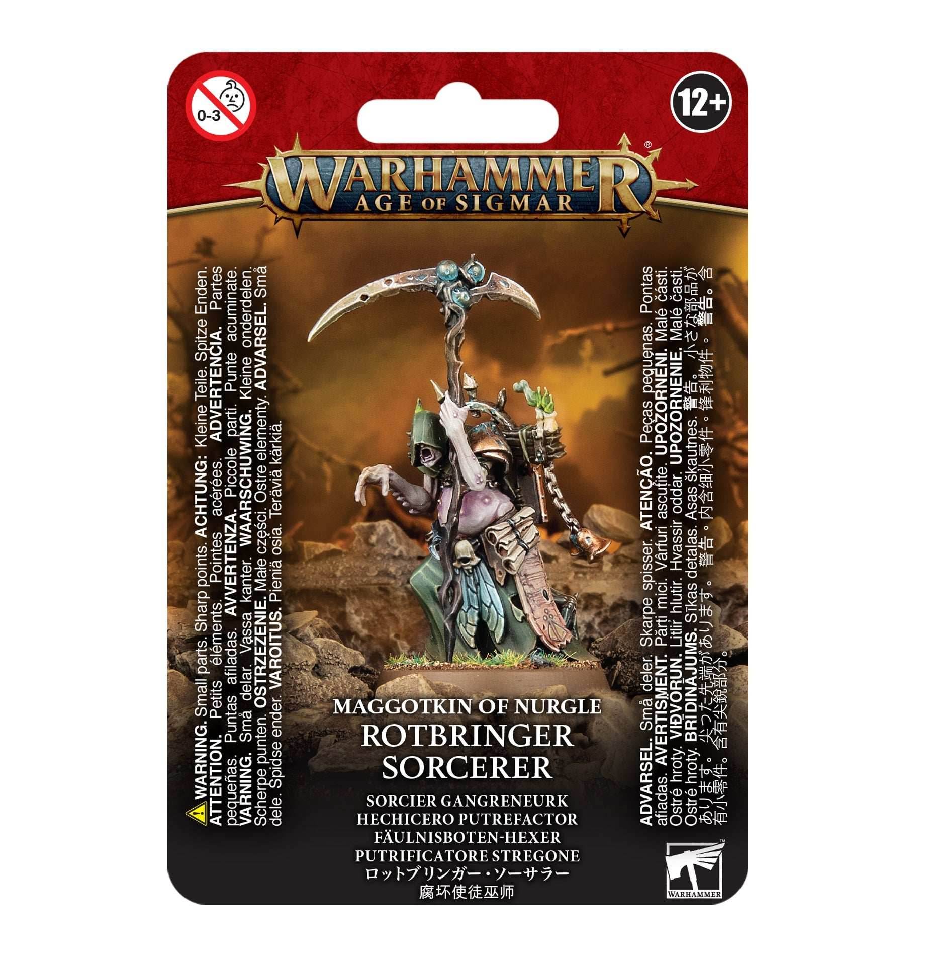 Warhammer: Maggotkin of Nurgle - Rotbringer Sorcerer - 