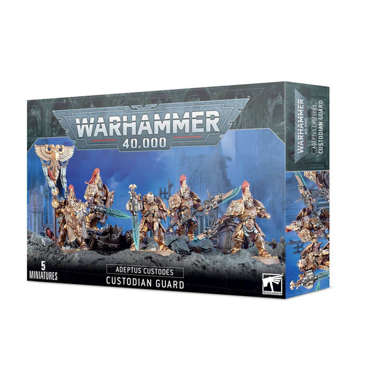 Warhammer 40K: Adeptus Custodes - Custodian Guard Squad - 