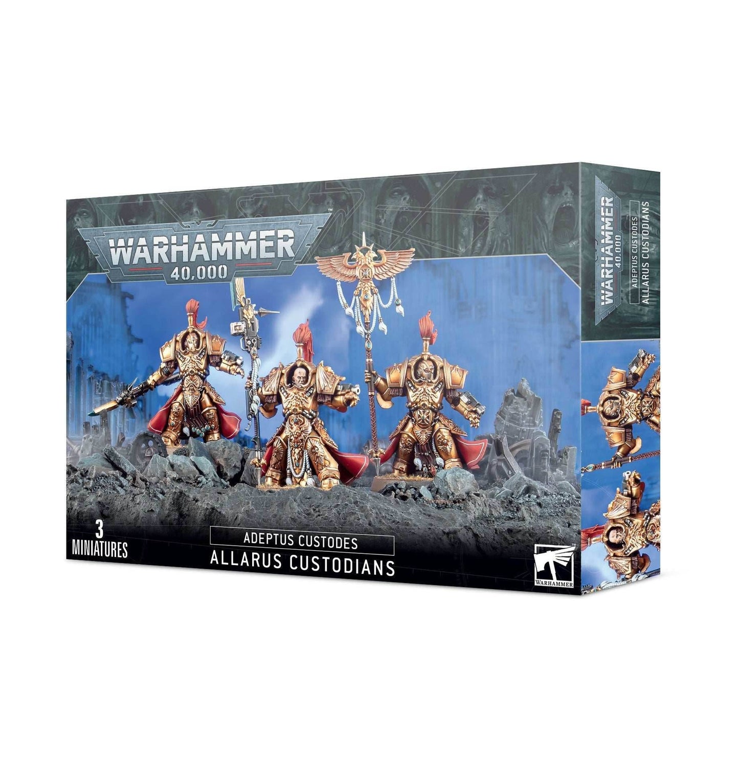 Warhammer 40K: Adeptus Custodes - Allarus Custodians - 