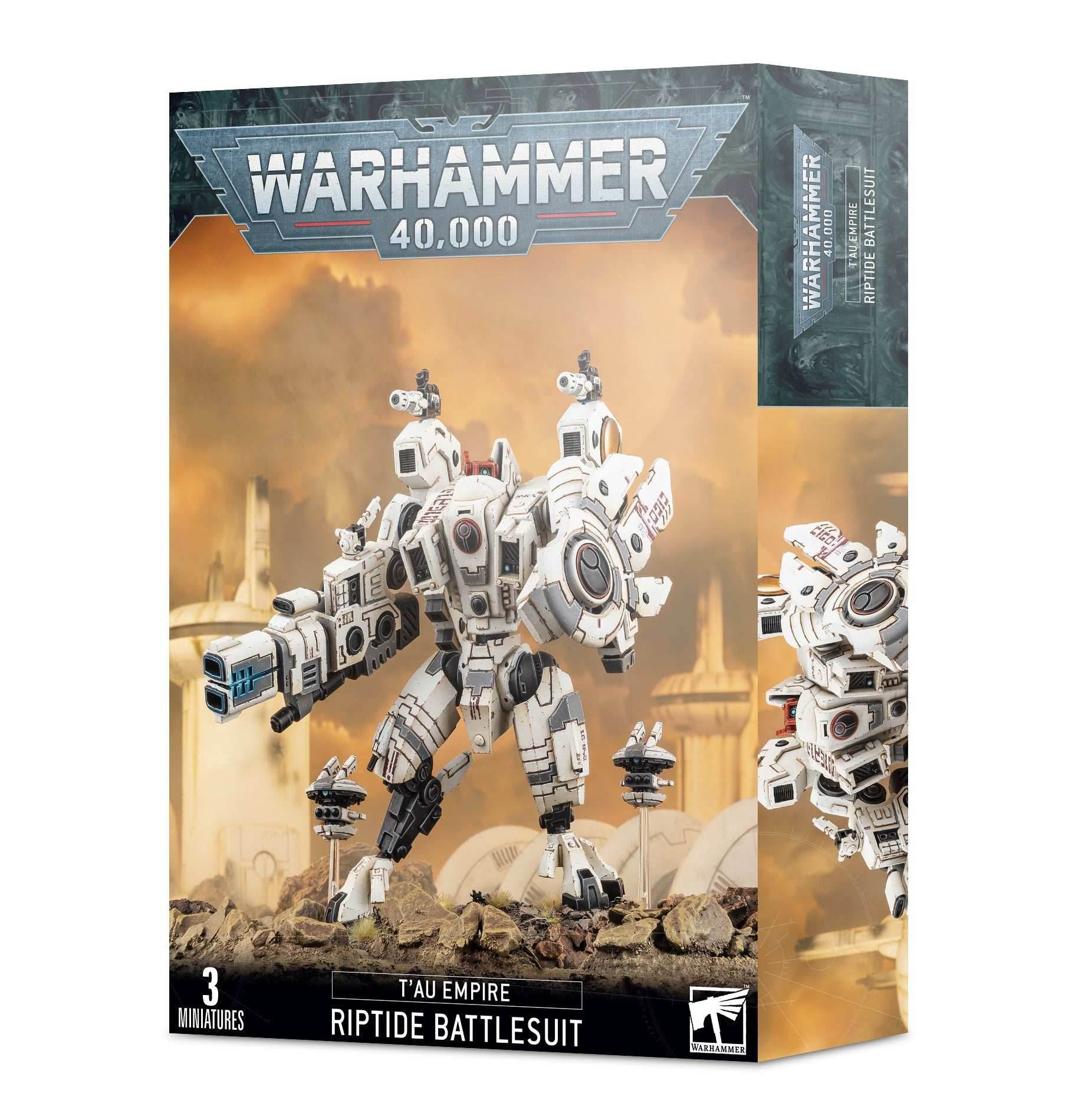 Warhammer 40K: T'au Empire - XV104 Riptide Battlesuit - 