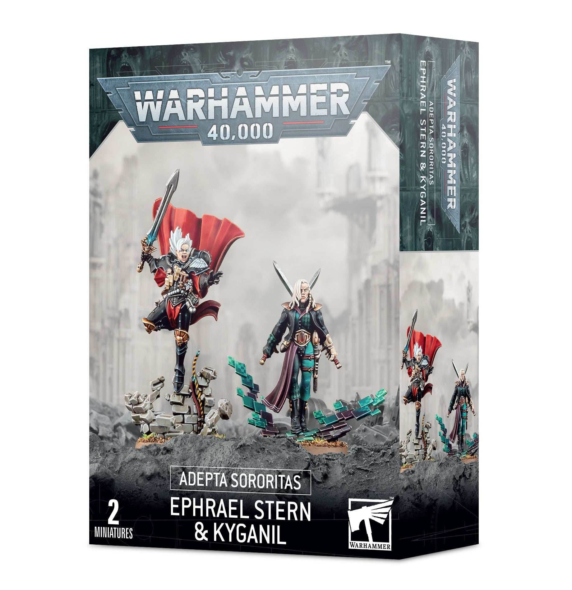Warhammer 40K: Adepta Sororitas - Daemonifuge – Ephrael Stern & Kyganil - 