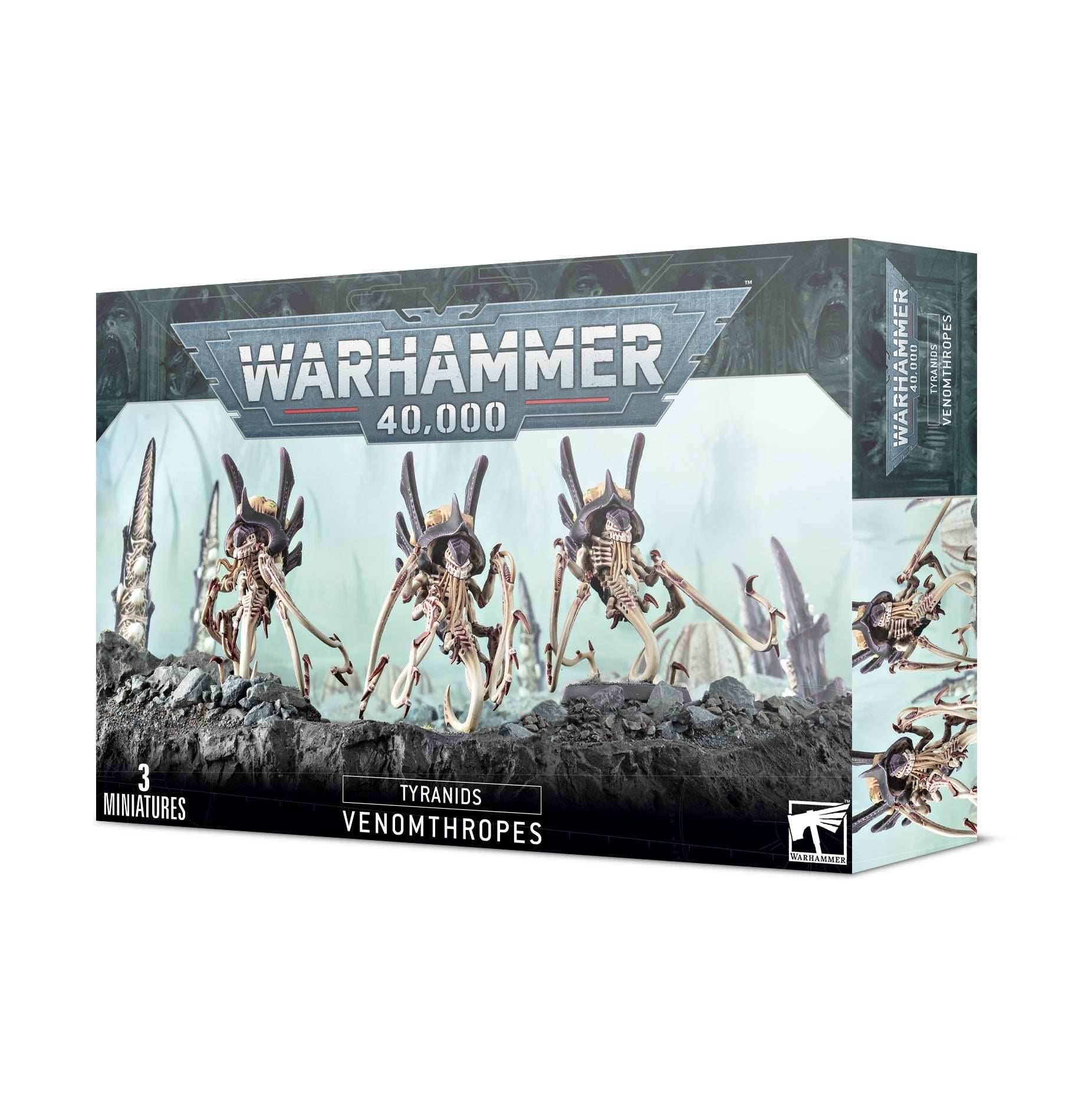 Warhammer 40K: Tyranids - Venomthropes/Zoanthropes/Neurothrope - 