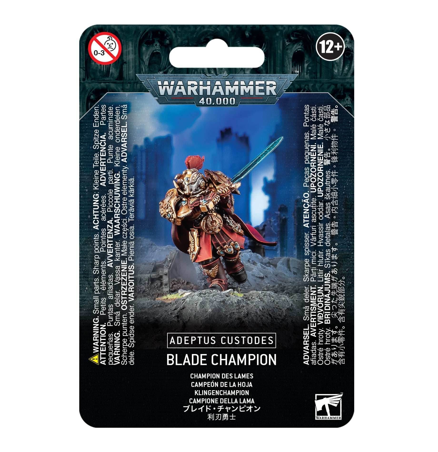 Warhammer 40K: Adeptus Custodes - Blade Champion - 