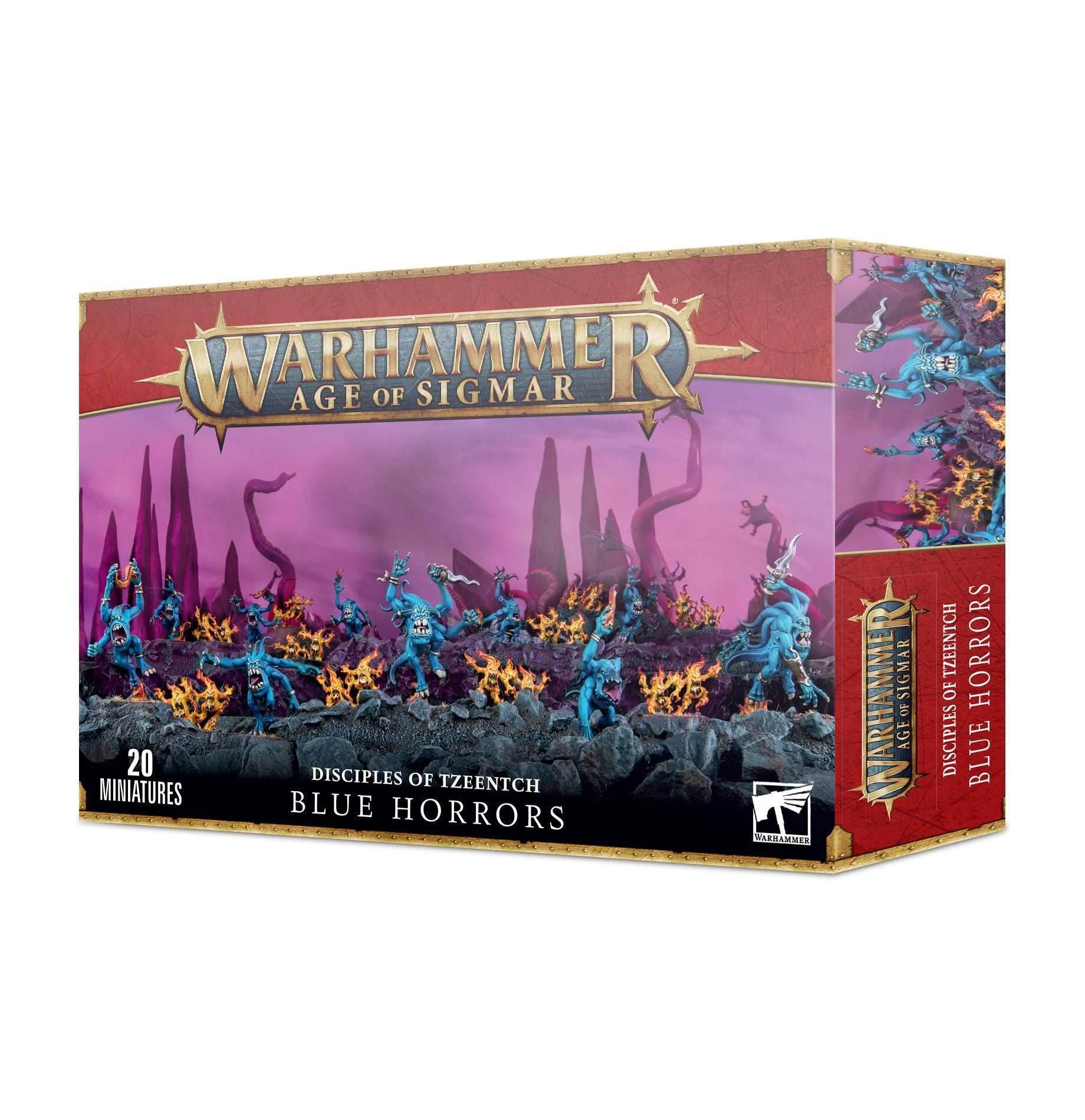 Warhammer 40K: Chaos Daemons Tzeentch - Blue Horrors - 