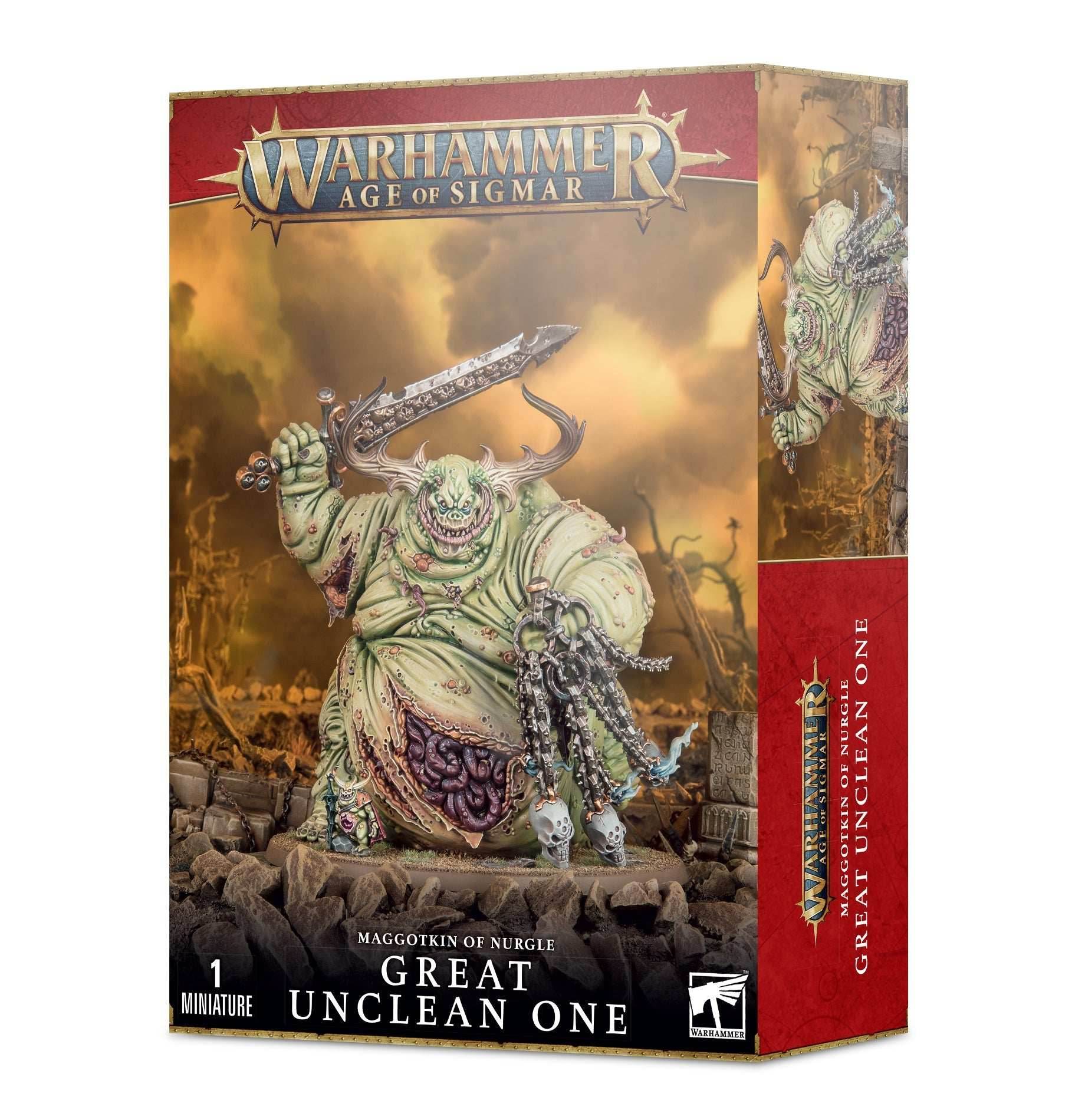 Warhammer 40K: Chaos Daemons Nurgle - Great Unclean One - 