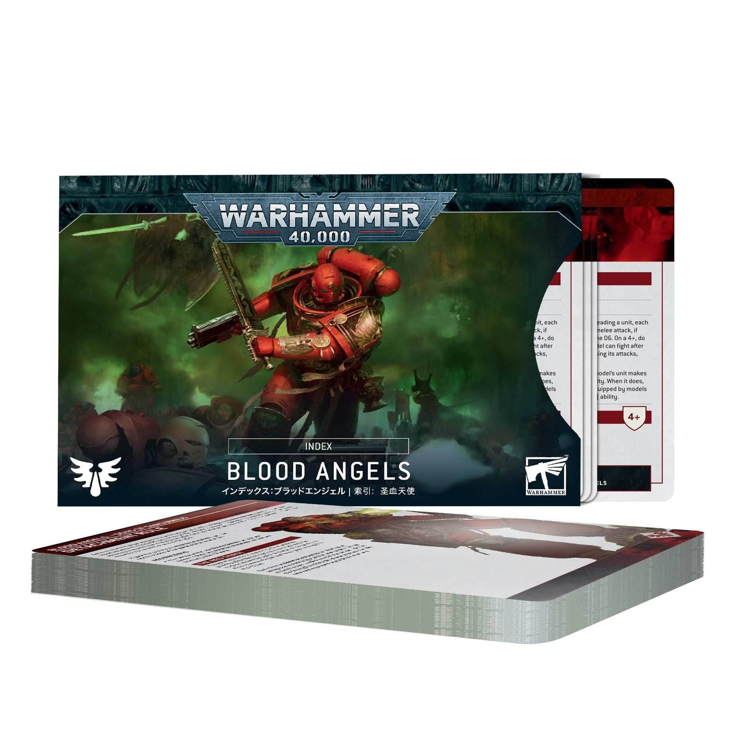 Warhammer 40K: Blood Angels - Index Cards - 