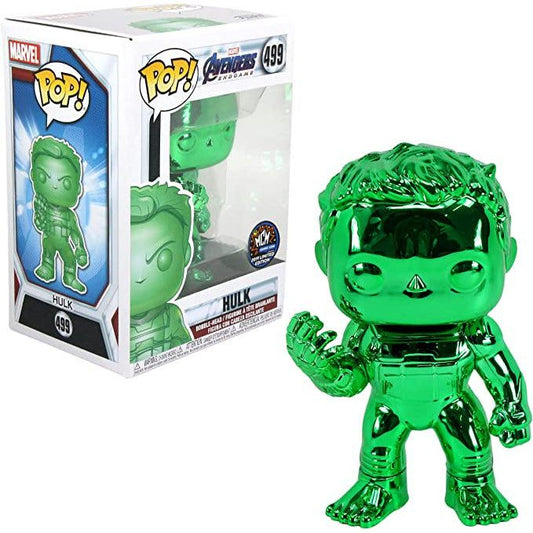 Hulk (Chrome Green) Pop Figure (Walmart Exclusive) Pop! Vinyl Figure #499