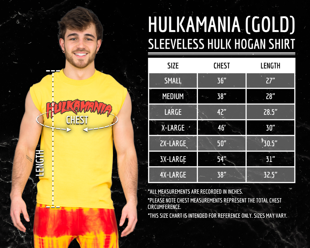 Hulkamania Sleeveless Shirt