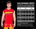 Hulk Hogan Hulkamania Sleeveless Red T-shirt