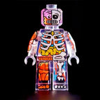 Human Body Transparent Visible Anatomy Man Lego Minifigures custom toys