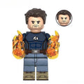 Human Torch from Deadpool & Wolverine Movie Lego Minifigures Custom Toys