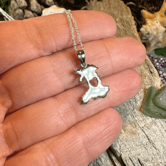 Wales Celtic Necklace - Sterling Silver