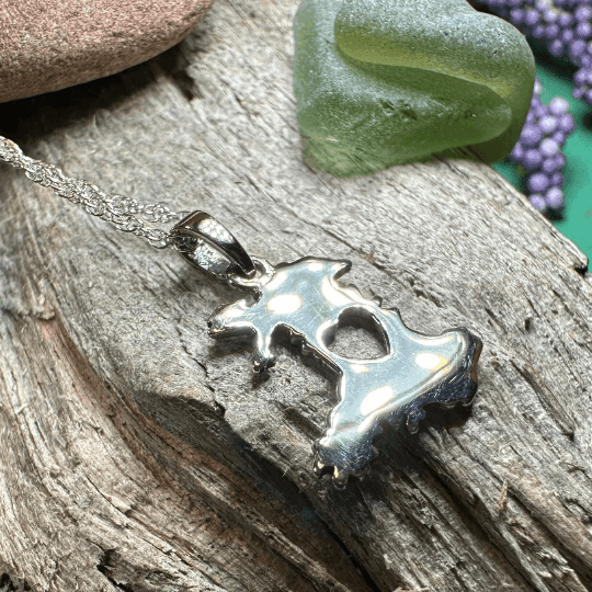 Wales Celtic Necklace - Sterling Silver