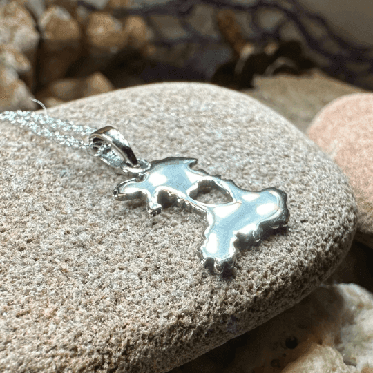 Wales Celtic Necklace - Sterling Silver