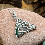 Aria Trinity Knot Necklace - 18