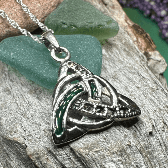 Aria Trinity Knot Necklace - 18