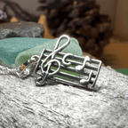 Music Notes Necklace - 