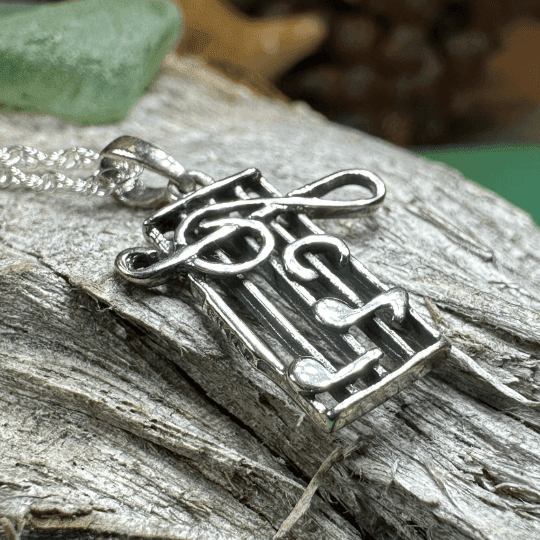 Music Notes Necklace - 