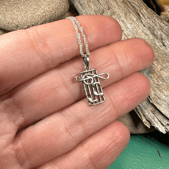 Music Notes Necklace - 