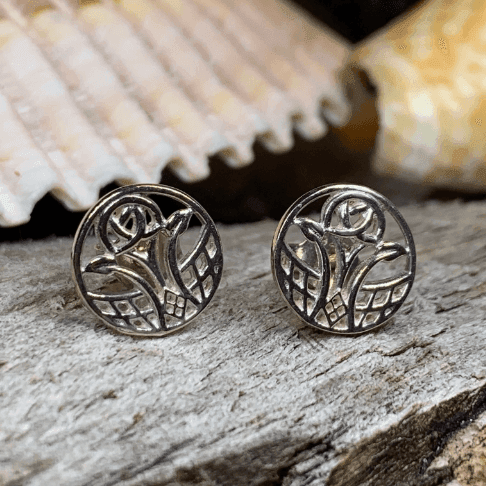 Rose Mackintosh Stud Earrings - 