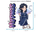 Hypnos Sticker and Magnet – Hedymos Mythkins™ – Greek God of Sleep | Waterproof & UV-Proof - Sticker / Medium